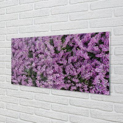 Obraz na szkle Fioletowe kwiaty