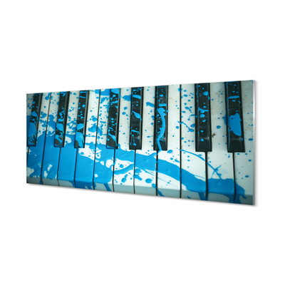 Obraz na szkle Pianino farba