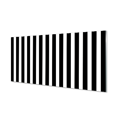 Obraz na szkle Geometryczne paski zebra