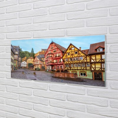 Obraz na szkle Niemcy Stare miasto Bawaria