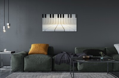 Obraz na szkle Pianino klawisze