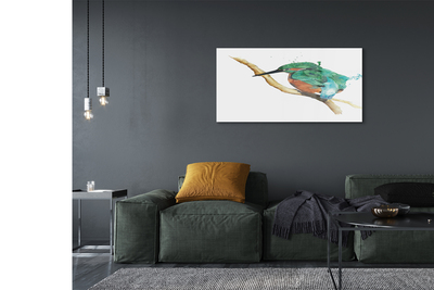 Obraz na szkle Kolorowa malowana papuga