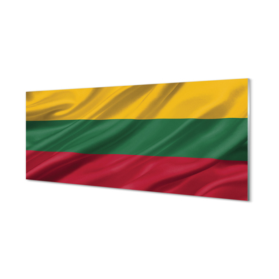 Obraz na szkle Flaga Litwy