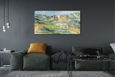 Obraz na szkle Domy w Prowansji - Paul Cézanne