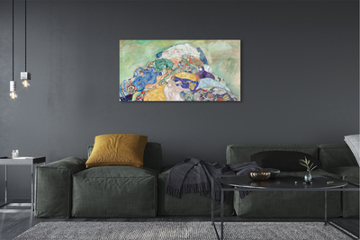 Obraz na szkle Dziecko (kołyska) - Gustav Klimt
