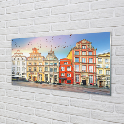 Obraz na szkle Gdańsk Stare miasto budynki