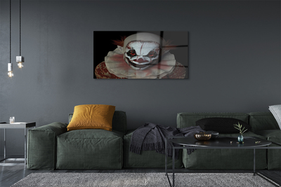 Obraz na szkle Straszny klaun
