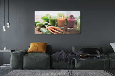 Obraz na szkle Koktajle warzywne