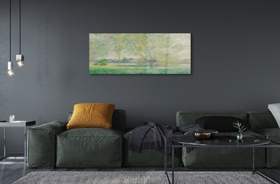 Obraz na szkle Wierzby - Claude Monet