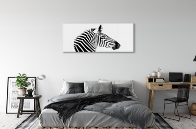 Obraz na szkle Ilustracja zebry