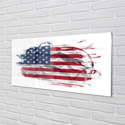 Obraz na szkle Flaga stany zjednoczone