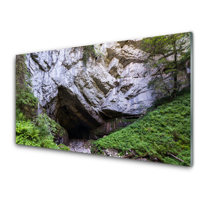 Obraz na Szkle Góra Jaskinia Natura