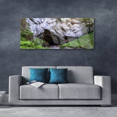 Obraz na Szkle Góra Jaskinia Natura