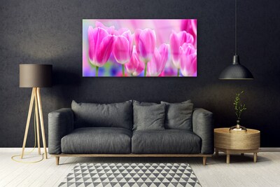 Obraz na Szkle Tulipany Na Ścianę