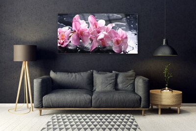 Obraz na Szkle Kwiat Orchidea do Pokoju