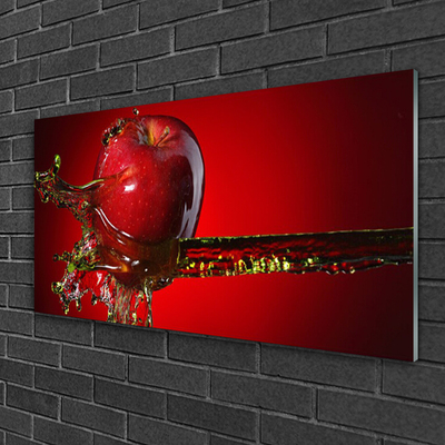 Obraz na Szkle Jabłko Woda Kuchnia
