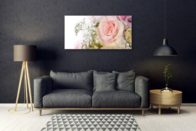 Obraz na Szkle Róże Kwiaty Roślina