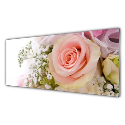 Obraz na Szkle Róże Kwiaty Roślina