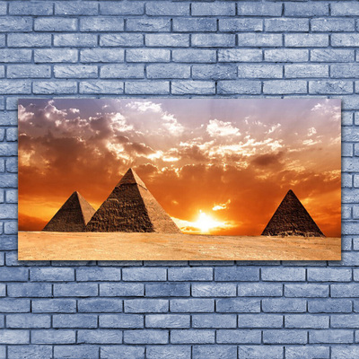 Obraz Szklany Piramidy Architektura