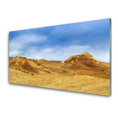 Obraz Szklany Pustynia Wzgórza Krajobraz