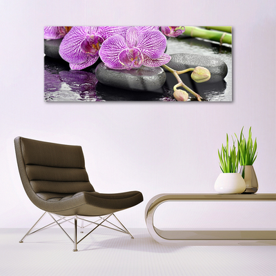 Obraz Szklany Storczyk Zen Orchidea Spa