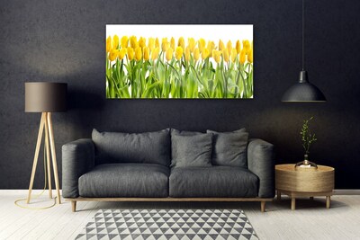Obraz Szklany Tulipany Kwiaty Natura