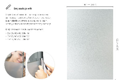 Naklejka na szybę chroniąca prywatność transparentna