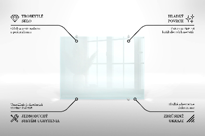 Panel kuchenny transparentny