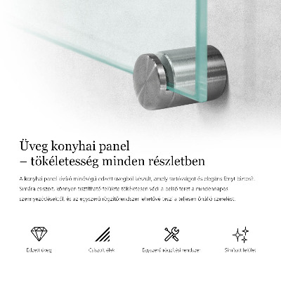 Panel kuchenny transparentny