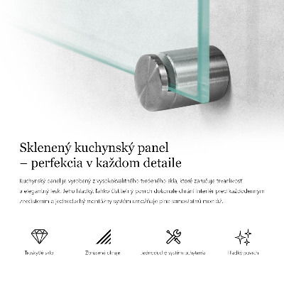 Panel kuchenny transparentny
