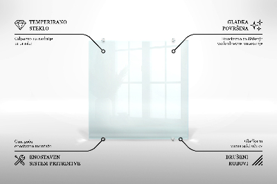 Panel kuchenny transparentny