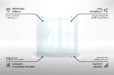 Panel kuchenny transparentny