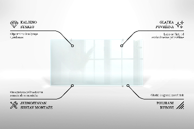 Panel kuchenny transparentny