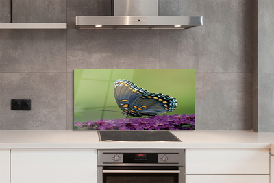 Panel nad Blat Kuchenny Barwny Motyl na Kwiatach