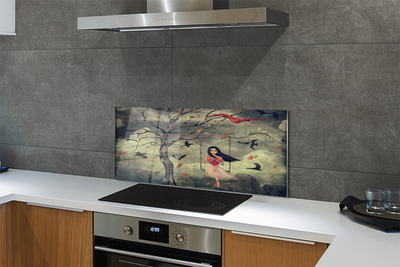 Panel nad Blat Kuchenny Bajkowa Scena na Skale