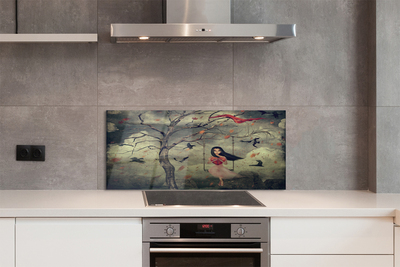 Panel nad Blat Kuchenny Bajkowa Scena na Skale