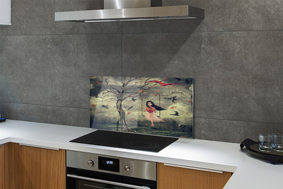 Panel nad Blat Kuchenny Bajkowa Scena na Skale