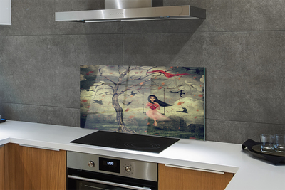 Panel nad Blat Kuchenny Bajkowa Scena na Skale