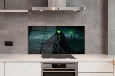 Panel nad Blat Kuchenny Mroczny Wojownik i Zielony Płomień