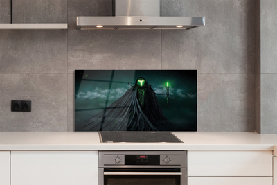 Panel nad Blat Kuchenny Mroczny Wojownik i Zielony Płomień