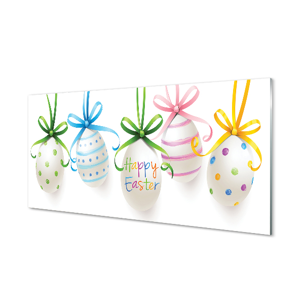 Szklany Panel Wielkanocne Jajka w Detalu