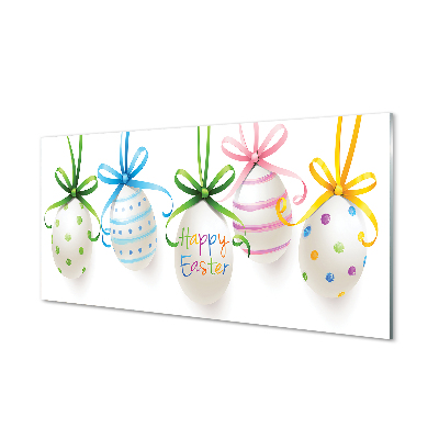 Szklany Panel Wielkanocne Jajka w Detalu