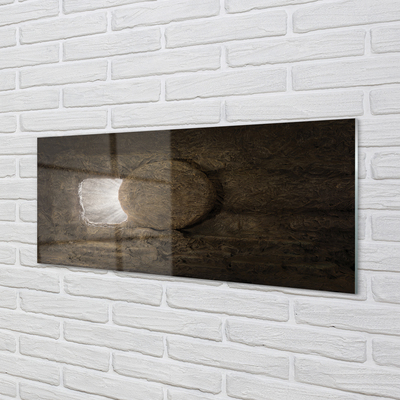 Panel szklany do Kuchni Wnętrze Groty