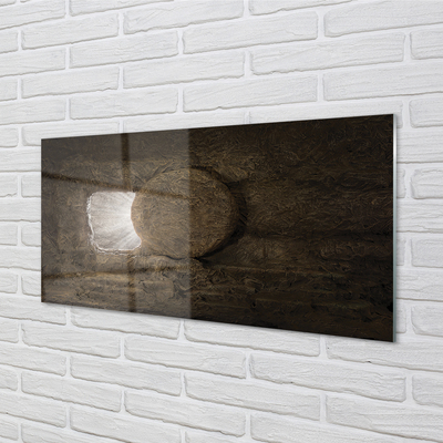 Panel szklany do Kuchni Wnętrze Groty