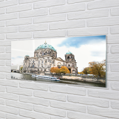 Panel Szklany Niemcy Katedra rzeka berlin