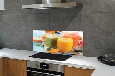 Szkło Ozdobne do Kuchni Tęcza Kolorowych Koktajli