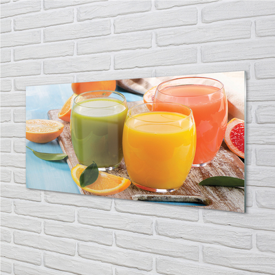 Szkło Ozdobne do Kuchni Tęcza Kolorowych Koktajli