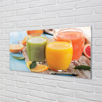 Szkło Ozdobne do Kuchni Tęcza Kolorowych Koktajli