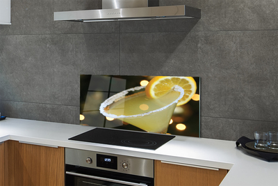 Szkło Ozdobne do Kuchni Orzeźwiający Koktajl Cytrynowy