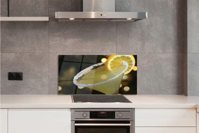 Szkło Ozdobne do Kuchni Orzeźwiający Koktajl Cytrynowy